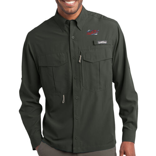 Long Sleeve Performance Fishing Shirt - Light Thumbnail