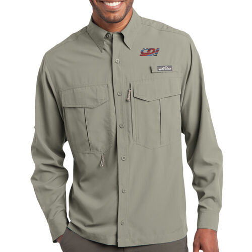 Long Sleeve Performance Fishing Shirt - Dark Thumbnail