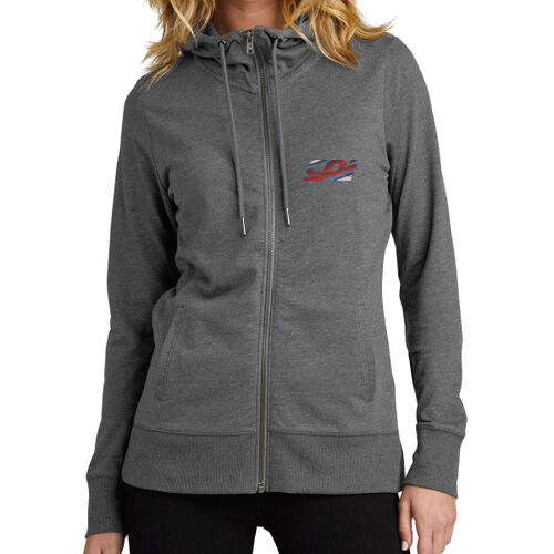 Women's Featherweight French Terry  Full Zip Hoodie - Light Thumbnail