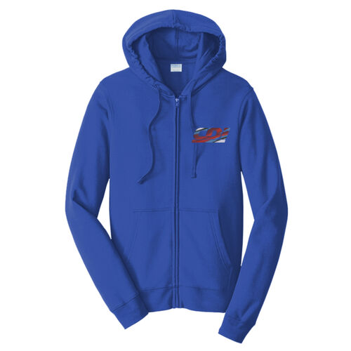 Fan Favorite Fleece Full Zip Hooded Sweatshirt - Light Thumbnail