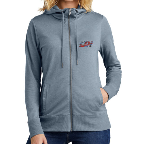Women's Featherweight French Terry  Full Zip Hoodie - Dark Thumbnail