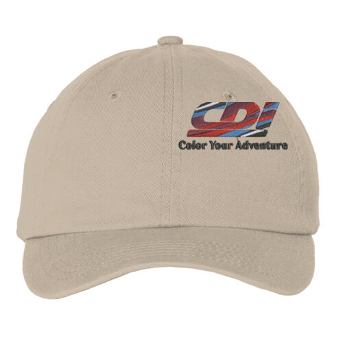 Small Fit Bio-Washed Dad Hat - Dark Thumbnail