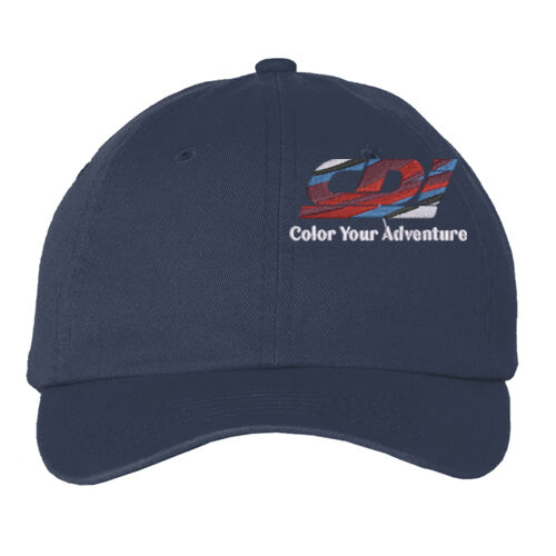 Small Fit Bio-Washed Dad Hat - Light Thumbnail