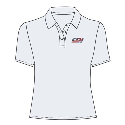 Softstyle® Women's Pique Polo - Dark Thumbnail